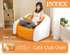 Intex Orange Inflatable Cafe Club Chair