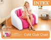 Intex Magenta Pink Inflatable Cafe Club Chair