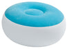 INTEX Inflatable Colorful Cafe Chaise Lounge Chair w/ Ottoman - Blue | 68572E