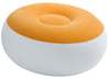 INTEX Inflatable Colorful Cafe Chaise Lounge Chair w/ Ottoman - Orange | 68572E