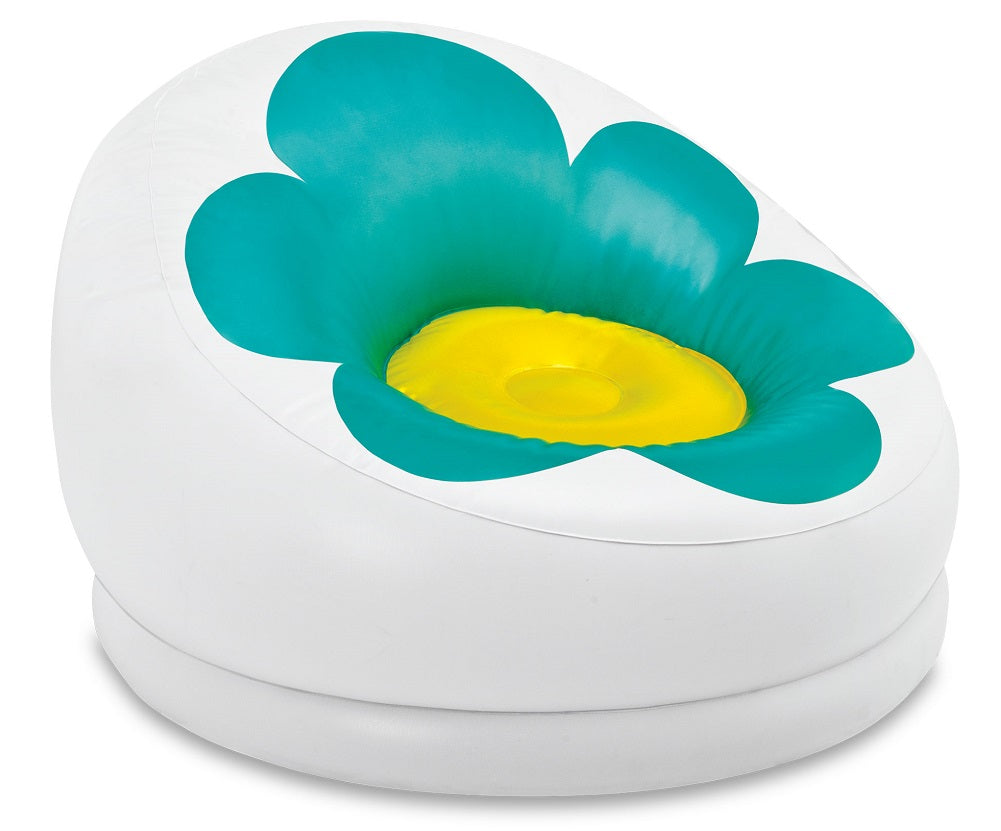 Intex Inflatable Blossom Chair For Kids Turquoise 68574EP