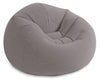 Intex Beanless Bag Inflatable Chair, 45" X 45" X 28" Beige