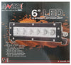 AnzoUSA 6" LED Hi-Intensity Off Road Light Bar 950 Lumens 12 Watts