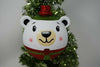 CG Hunter Glitter Christmas Ornament 4" Hand Painted Ornaments 6-Pack