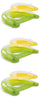 Intex Sit 'N Float Inflatable Lounges Green & Yellow 6-Pack 60" X 39"