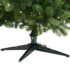 7.5 ft. Pre-Lit Grand Fir Quick Set Artificial Christmas Tree, Color Changing Lights