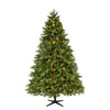 7.5ft Pre-Lit Harrison Fir Quick Set Artificial Christmas Tree, Color Changing