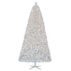 Home Accents 7 and half foot North Hill Spruce WHTE LED PreLit Artificial Christmas Tree