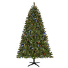 7.5 ft Wesley Spruce LED Pre-Lit Artificial Christmas Tree with Color Changing Lights