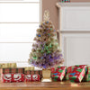 Holiday Time Fiber Optic Concord Christmas Tree 32 in, Gold