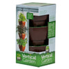 Radius Garden Way2Gro Herb and Lettuce Hanging Vertical Garden Kit Mocha