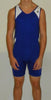 Russell Athletic Men's Wrestling Sprinter Singlet Royal/White Medium