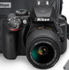 Nikon D3400 DX Bundle with AF-P DX NIKKOR 18-55mm and 70-300mm Lens