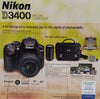 Nikon D3400 DX Bundle with AF-P DX NIKKOR 18-55mm and 70-300mm Lens