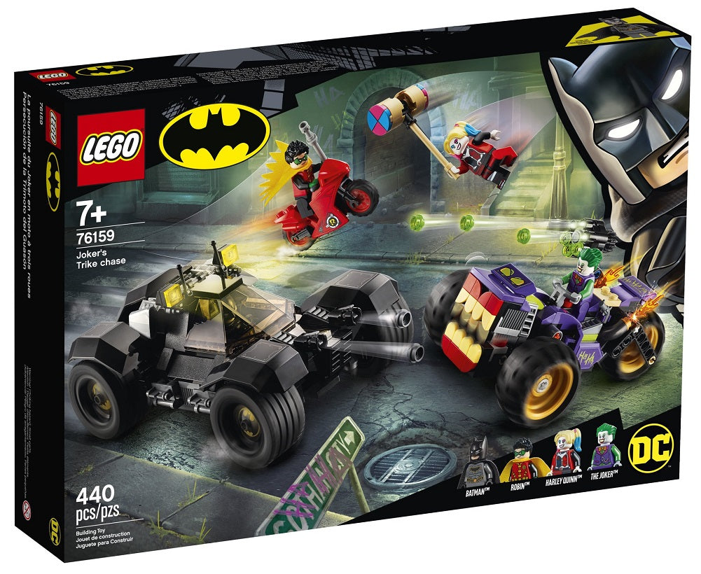 LEGO Batman 76159 Joker's Trike Chase 440-Pieces