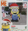 Gemmy Universal Despicable Me Minion Dave 3.5 FT Lighted Christmas Inflatable
