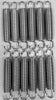 BouncePro 7" Replacement Trampoline Springs, Silver (12 Count)