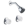 Aragon WaterSense 2-Handle 1-Spray Shower Faucet in Chrome (Valve Included)