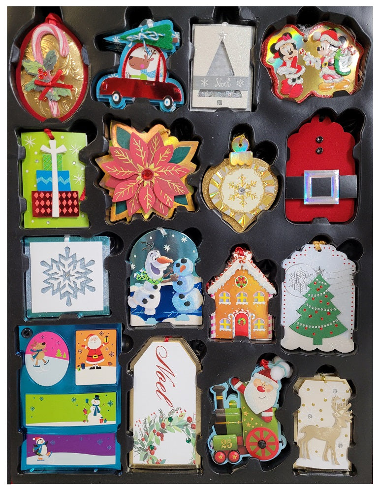 Assorted Signature Holiday Gift Tags 84-pieces 60 Gift Tags 24 Stick Tags