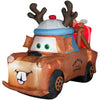 Airblown Holiday 5 ft. Airblown Inflatable Lighted Mater with Reindeer Hat and Present