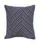Smith & Hawken Outdoor Deep Seating Back Cushion - Deep Blue Stripe