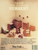 Dura-craft Miniature Dollhouse Nursery Furniture