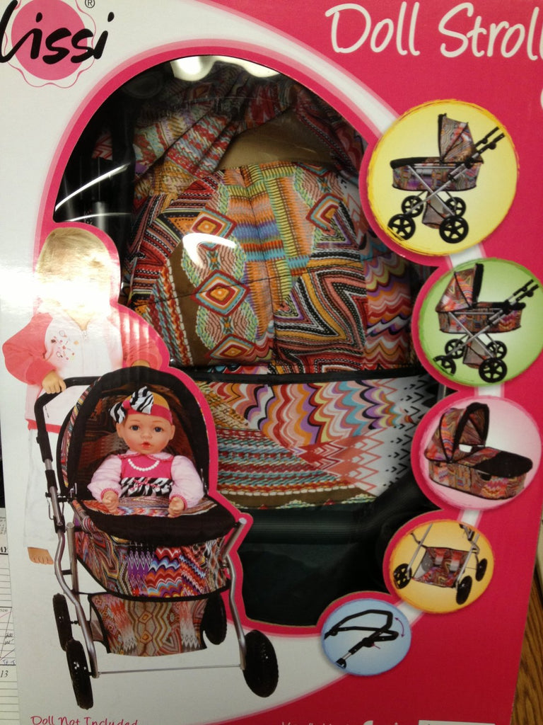 hauck icoo Hauck iCoo 3-in-1 Doll Stroller, Black and Pink
