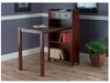 Winsome Wood Tyler Table with Storage Shelf, Walnut Finish