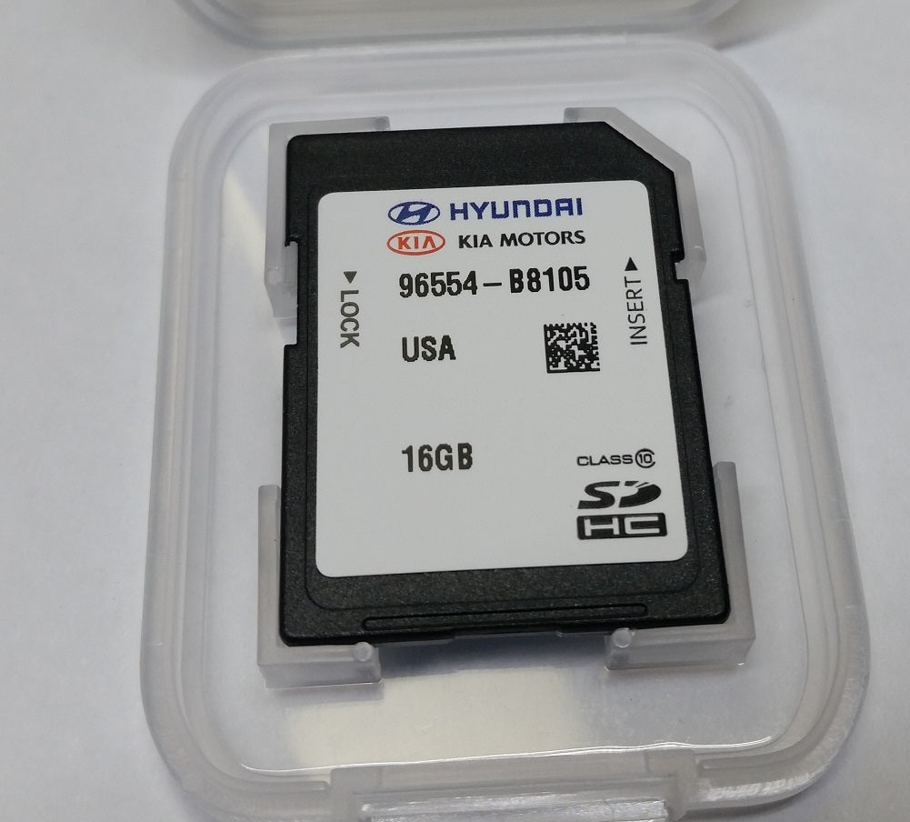 Used Hyundai/Kia Navigation SD Card – OEM Map Update 96554-1UAA0 (Korea)