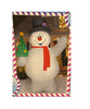 Gemmy 9FT Tall Inflatable Frosty The Snowman with Christmas Tree