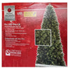 9 ft LED Pre-Lit Grand Duchess Slim Pine Artificial Christmas Tree, White Lights