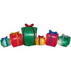 9 ft Inflatable Giant Sized Airblown LED Presents Collection Scene