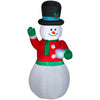 Holiday Time Gemmy Industries Yard Inflatables Snowman, 9 ft