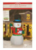 Holiday Time Gemmy Industries Yard Inflatables Snowman, 9 ft