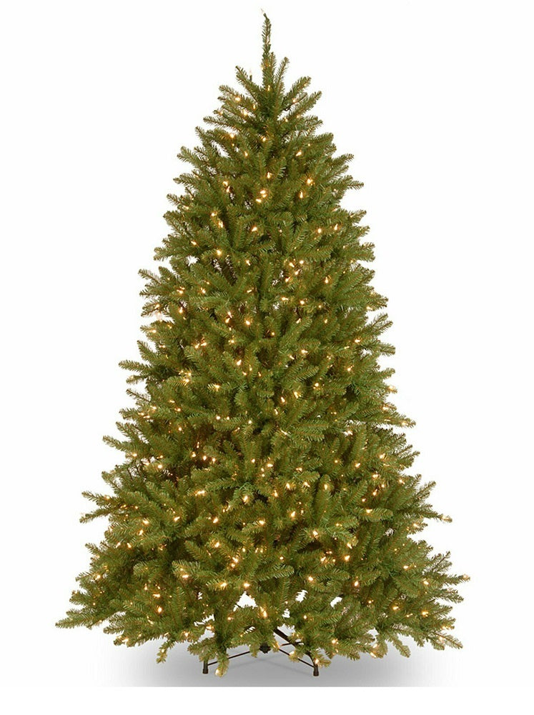 Home Accents Holiday 9 FT Wesley Spruce LED Pre-Lit Artificial Christmas Tree