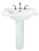 American Standard 0010.000.020 Boulevard and Tropic Pedestal Leg, White