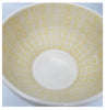 Tabletops Unlimited AARON x-Large Stamped Bowl, Yellow