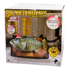Gemmy 6.5 Feet Animatronic Lighted Musical Fish Inflatable Big Mouth Bass