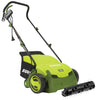 Sun Joe 13 inch 12 Amp Electric Scarifier + Lawn Dethatcher with Collection Bag