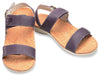 Spenco Alex Women's Strap Orthotic Sandals Purple, Size 6
