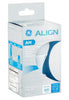 GE Lighting Align AM Concentrated-Blue Wake Light LED A-Shape Dimmable Bulb