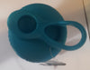 Blender Bottle Sport Mixer Sleek Aqua Cheveron Pattern 28-oz