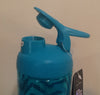 Blender Bottle Sport Mixer Sleek Aqua Cheveron Pattern 28-oz