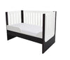 Arm's Reach Concepts Aurora Contempo Toddler Bed & Day Bed Conversion Kit, Espresso/White