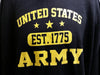 Military Officially Licensed US Army Fleece Traditional Hoodie, XXL