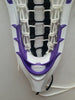 STX Women AtTaK Lacrosse Head Strung White Purple