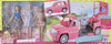 Barbie Limo & Fashionista Giftset with 4 Dolls