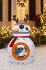 Star Wars Inflatable BB-8 Reindeer Ears and Scarf 4.5 ft tall