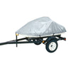 Personal Watercraft Cover Fits 3 Seater Model E 133" x 49" x 40" - SIlver