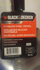 Black+Decker Stainless Steel Trowel